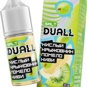 Жидкость DUALL Salt - Кислый крыжовник Помело Киви 30мл (20mg)