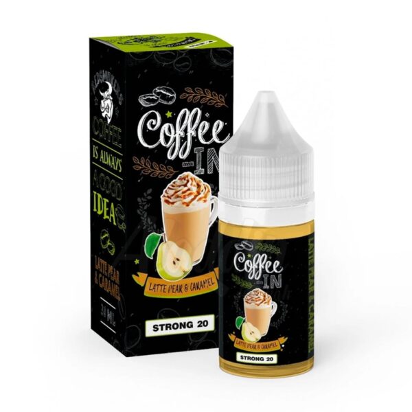 Жидкость Coffee-In Salt - Latte Pear Caramel 30мл (20mg)