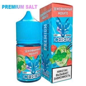 Жидкость Iceberg Ice Legend Salt - Земляничный мохито 30мл (20mg)