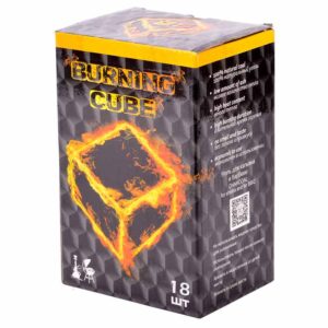 Уголь Burning Cube кокосовый 25мм 250гр (18 шт)