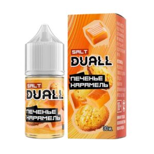 Жидкость DUALL Salt - Печенье Карамель 30мл (20 Strong)