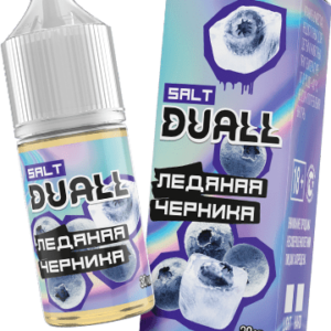 Жидкость DUALL Salt - Ледяная черника 30мл (20mg)