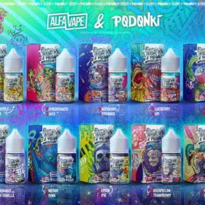 Жидкость ALFA VAPE & PODONKI Salt - Berry Jucie 30мл (Ultra Hard 7+)