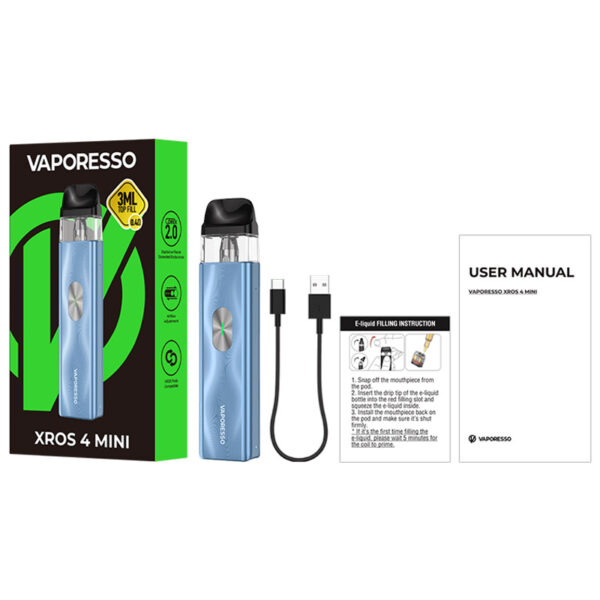 Vaporesso XROS 4 Mini 1000mAh (Ice Purple)