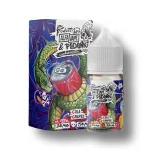 Жидкость ALFA VAPE & PODONKI Salt - Cola Grapes 30мл (Ultra Hard 7+)