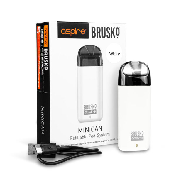 Brusko Minican Pod 350mAh (Белый)