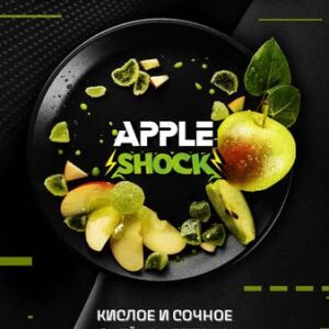 Табак для кальяна Black Burn - Apple Shock (Кислое зеленое яблоко) 25г