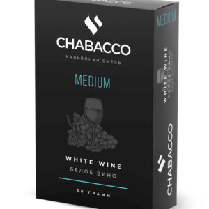 Бестабачная смесь для кальяна Chabacco Medium - White Wine 50г