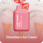 Одноразовая ЭС Lost Mary BM5000 - Strawberry Ice Cream (Клубничное Мороженое)