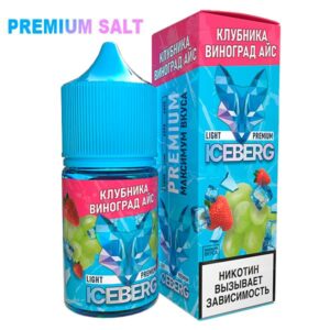 Жидкость Iceberg Ice Legend Salt - Клубника виноград лёд 30мл (20mg)