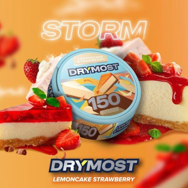 DRYMOST STORM - Lemon Cake Strawberry (Лимонный пирог с клубникой) 150