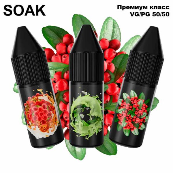 Жидкость SOAK L Salt - Cucumber Lemonade 10мл (20mg) (Premium)