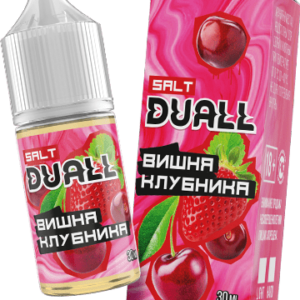 Жидкость DUALL Salt - Вишня Клубника 30мл (20 Strong)