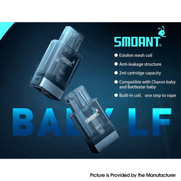 Картридж Smoant Baby LF Mesh 0.6ohm 2ml