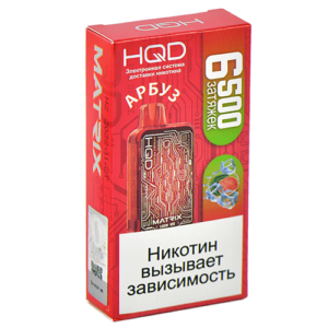 Одноразовая ЭС HQD MATRIX 6500 - Арбуз