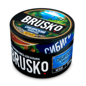 Бестабачная смесь для кальяна Brusko (Сибирский Лимонад) 50г Strong