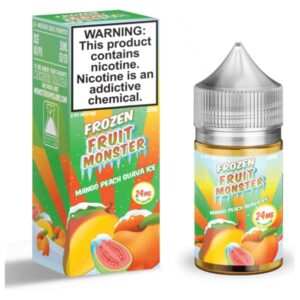 Жидкость Frozen Fruit Monster Salt - Mango Peach Guava Ice 30мл (20mg)