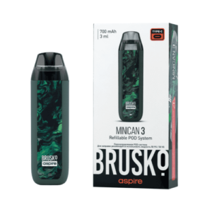 Brusko Minican 3 Pod 700mAh (Зеленый Флюид)