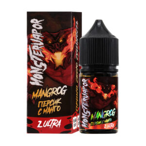 Жидкость MONSTERVAPOR Salt - Mangrog 30мл (Персик с Манго) (20mg)