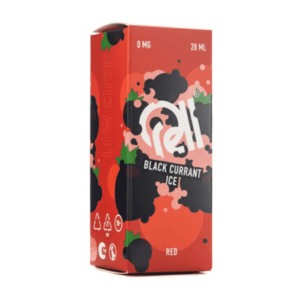 Жидкость Rell Low Cost Salt - Blackcurrant Ice 28мл (0мг+бустер 18мг) (М)