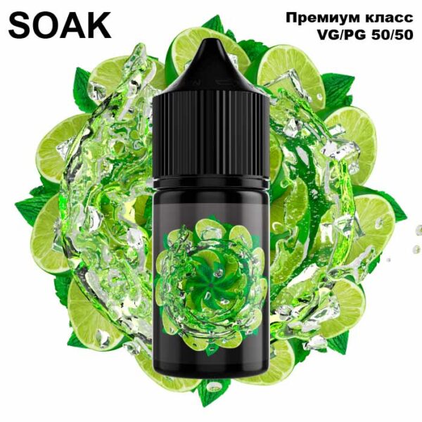 Жидкость SOAK L Salt - Mojito Blanco 30мл (20mg) (Premium)