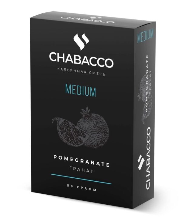 Бестабачная смесь для кальяна Chabacco Medium - Pomegranate 50г