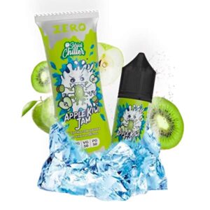 Жидкость Serial Chiller Zero Salt - Apple Kiwi Jaw (Джем из Киви и Яблок) 27мл 0мг (М)