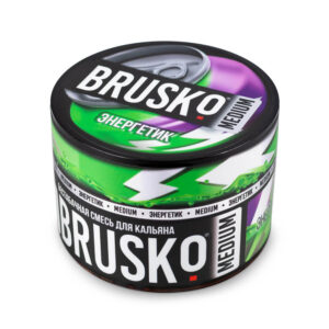 Бестабачная смесь для кальяна Brusko (Энергетик) 50г Medium