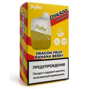 Одноразовая ЭС Puffmi DY4500 - Dragon Fruit Banana Berry (Питайя Банан Ягоды)