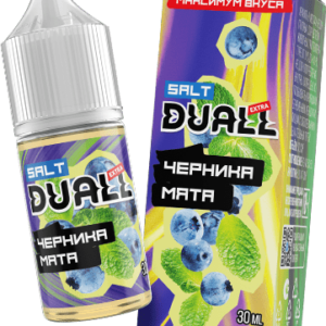 Жидкость DUALL Extra Salt - Черника мята 30мл (20mg)