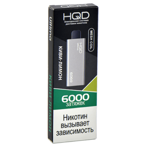 Одноразовая ЭС HQD ULTIMA 6000 - Киви лимон