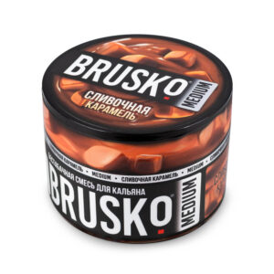 Бестабачная смесь для кальяна Brusko (Сливочная Карамель) 50г Medium