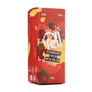 Жидкость Rell Low Cost Salt - Strawberry Fresh With Melon 28мл (0мг+бустер 18мг) (М)