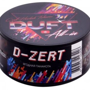 Табак Duft All-In - D-Zert (Ягодная Панакота) 25г