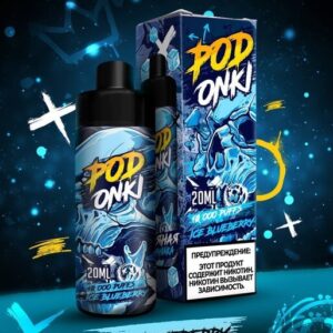 Одноразовая ЭС Podonki 10000 - Ice Blueberry (Черника лед) Strong