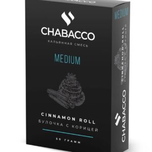 Бестабачная смесь для кальяна Chabacco Medium - Cinnamon Roll 50г