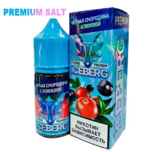 Жидкость Iceberg Ice Legend Salt - Черная Смородина с Клюквой 30мл (20mg)