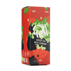 Жидкость Rell Low Cost Salt - Green Tea With Currant 28мл (0мг+бустер 18мг) (М)