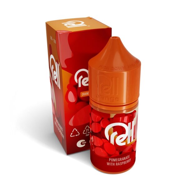 Жидкость RELL ORANGE - Pomegranate With Raspberry (0мг+бустер 18мг) (М)