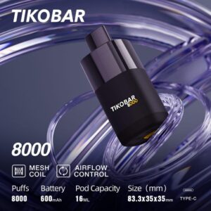 Одноразовая ЭС TIKOBAR 8000 - Гавайские фрукты (M)