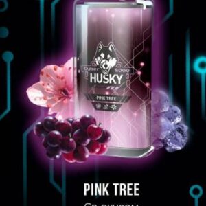 Одноразовая ЭС Husky Cyber 8000 - Pink Tree (Виноград, Сакура и Лед)