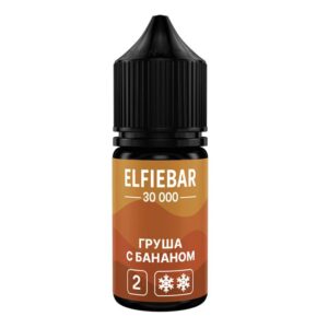 Жидкость ElfieBar Salt - Груша с бананом 30мл (20mg)