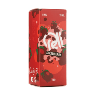 Жидкость Rell Low Cost Salt - Strawberry 28мл (0мг+бустер 18мг) (М)