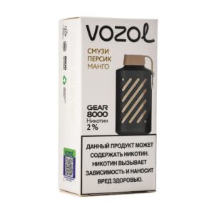 Одноразовая ЭС Vozol Gear 8000 - Смузи персик манго