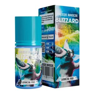 Жидкость Freeze Breeze Blizzard Salt - Lemon Pie (Лимонный пирог) 30мл (20mg)