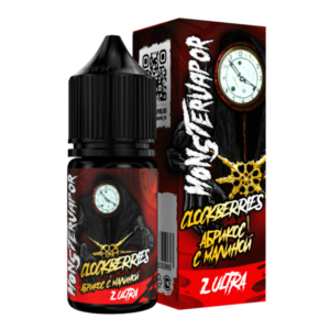 Жидкость MONSTERVAPOR Salt - Clockberries 30мл (Абрикос с Малиной) (20mg)