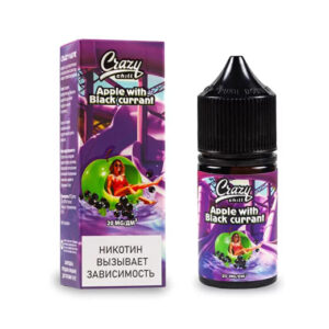 Жидкость Crazy Chill Salt - Apple with blackcurrant 30мл (20 Strong) (M)