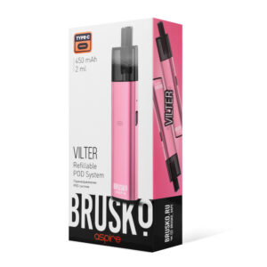 Brusko Brusko Vilter Pod 450mAh (Розовый)