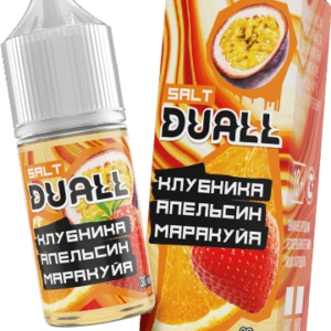 Жидкость DUALL Salt - Клубника Апельсин Маракуйя 30мл (20 strong)