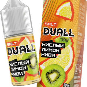 Жидкость DUALL Salt - Кислый лимон Киви 30мл (20mg)